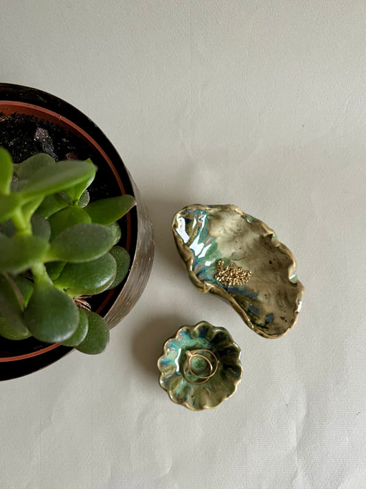 Small bowls (pair of two) - Green