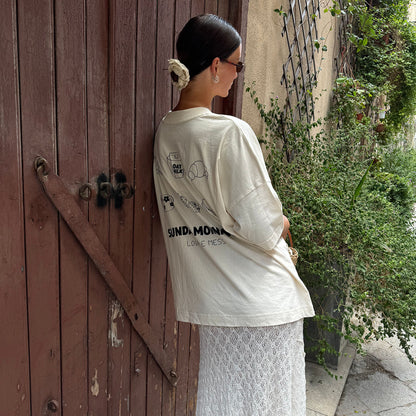 Sunday Mornings Natural T-shirt