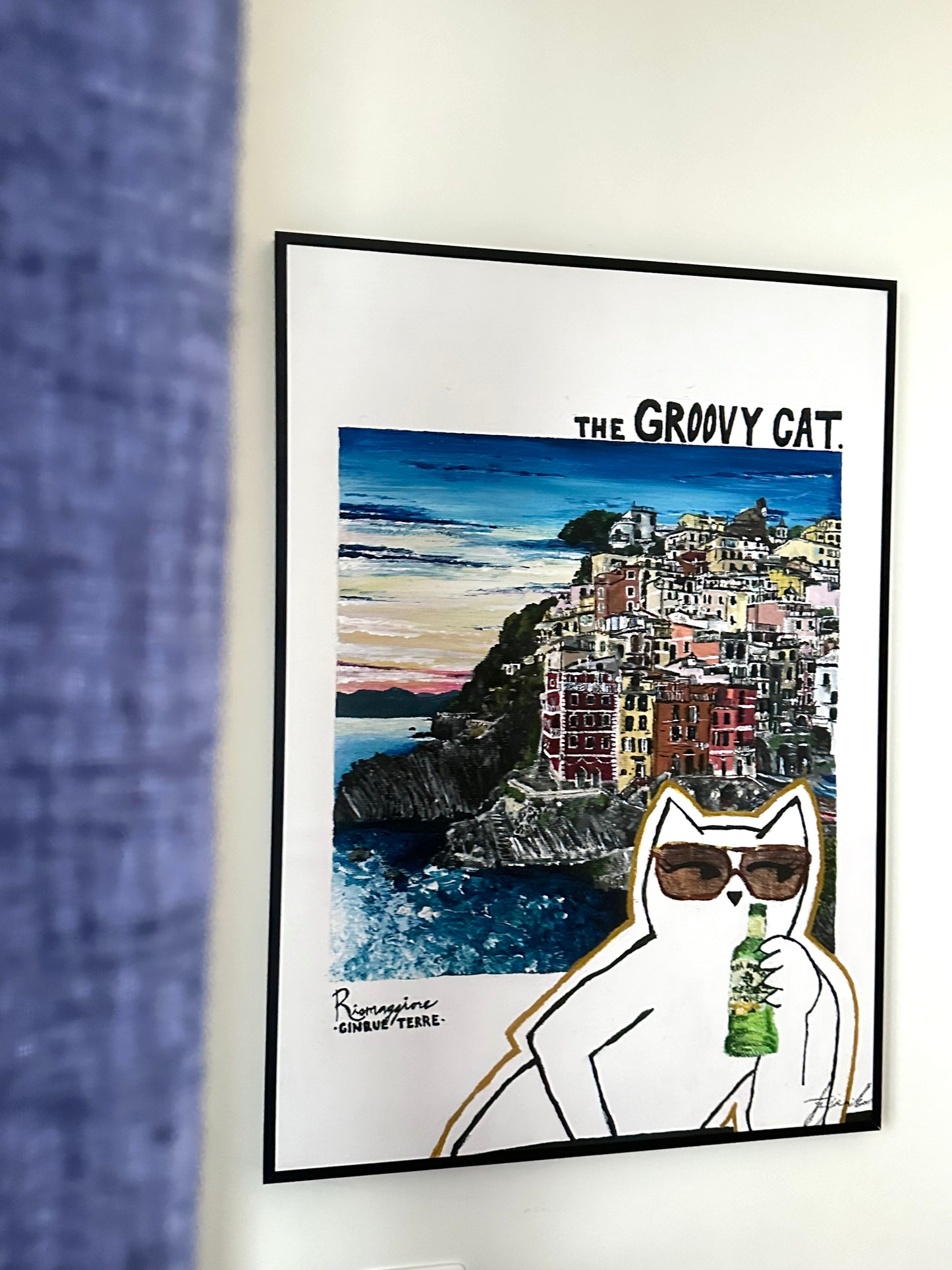 Groovy Riomaggiore - Poster