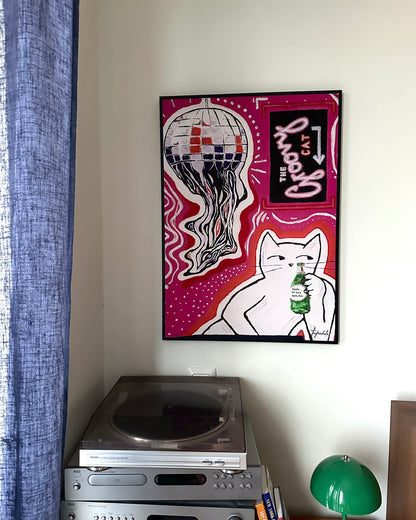 The Groovy Cat - Poster