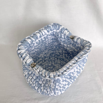 Ester Makeup bag Blue/white