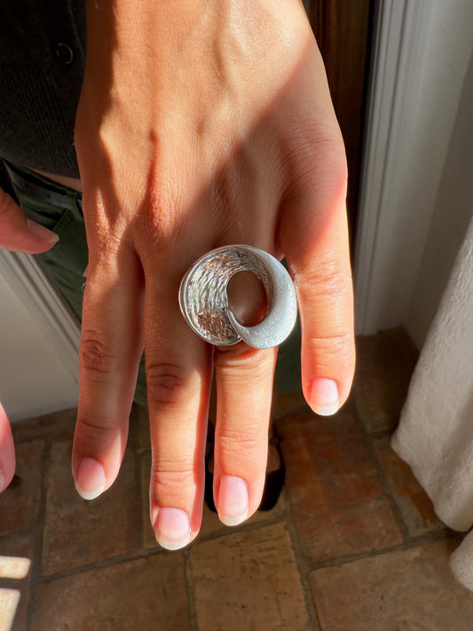 LILY - SILVER RING