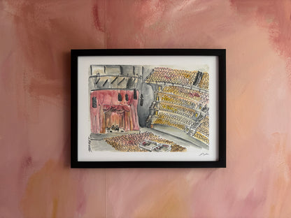 Bob Dylan concert Print