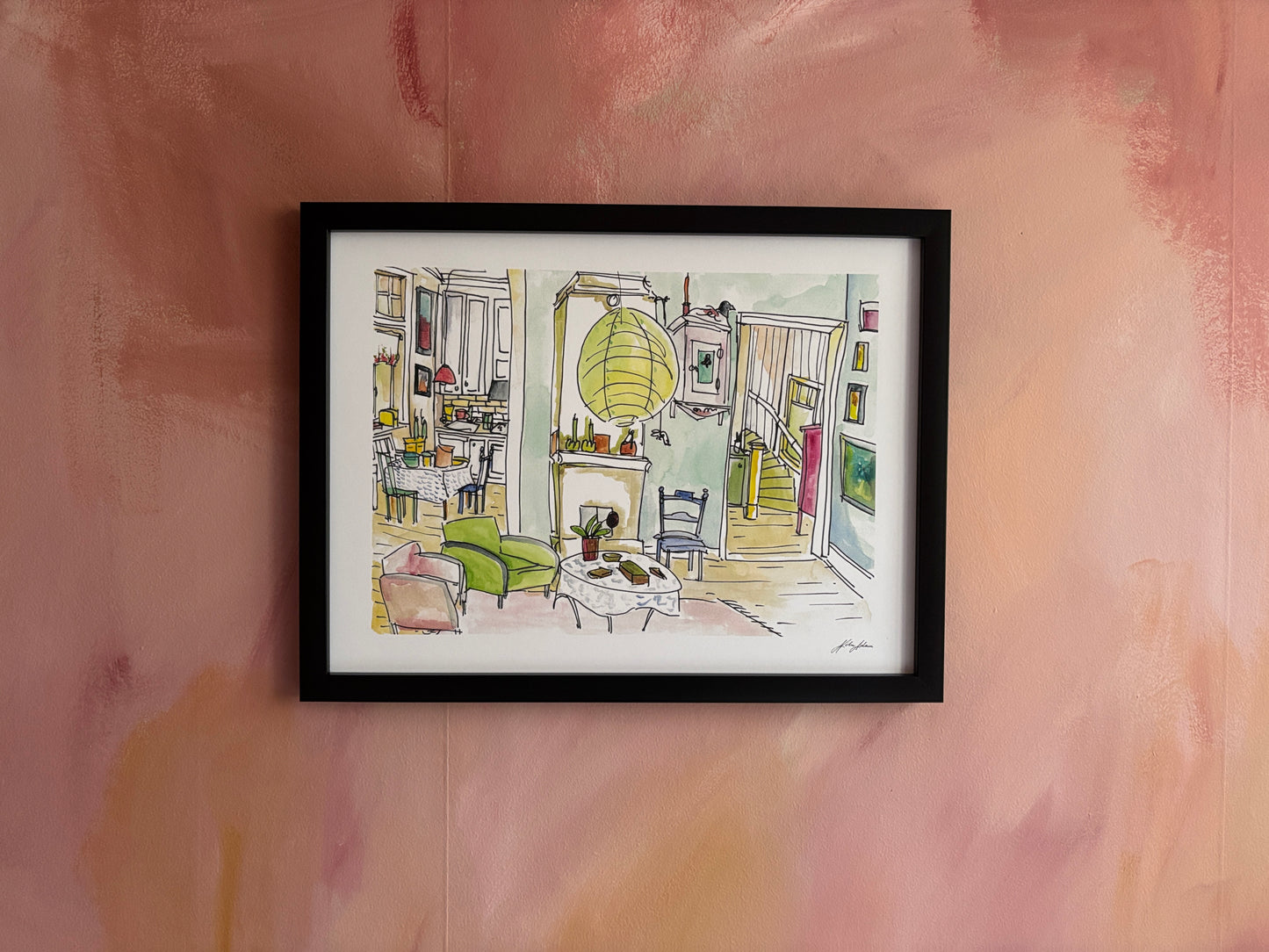 Malins Livingroom Print