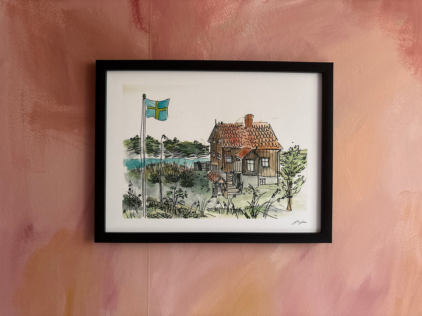 Gullholmen Print
