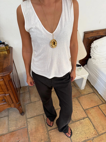 CANNES - Long Gold Necklace