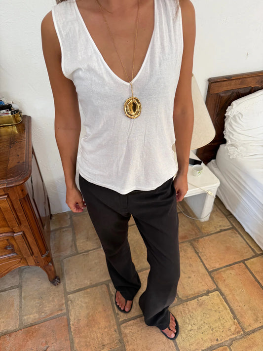CANNES - Long Gold Necklace