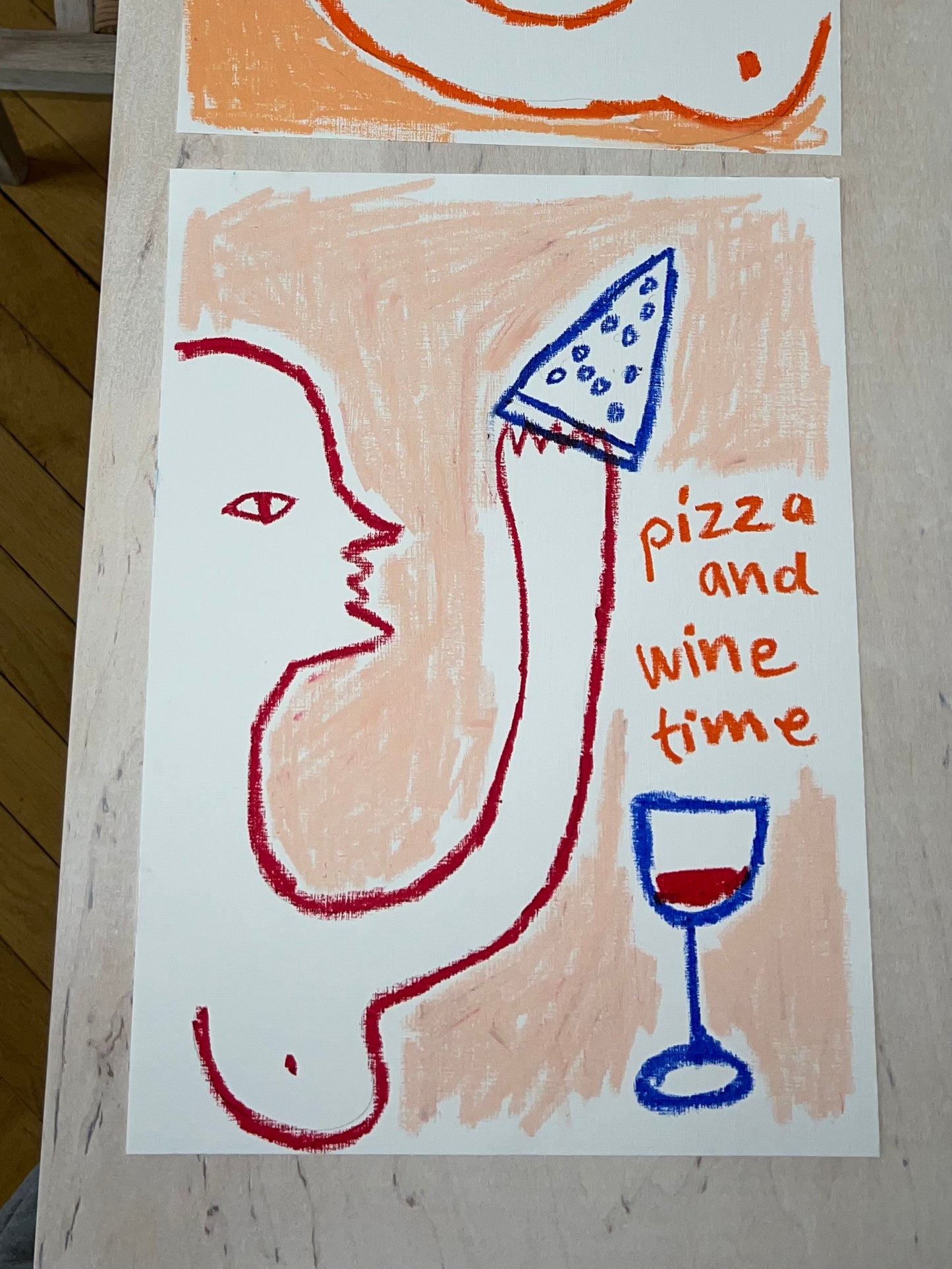 Pizza and wine time (Exclusive)