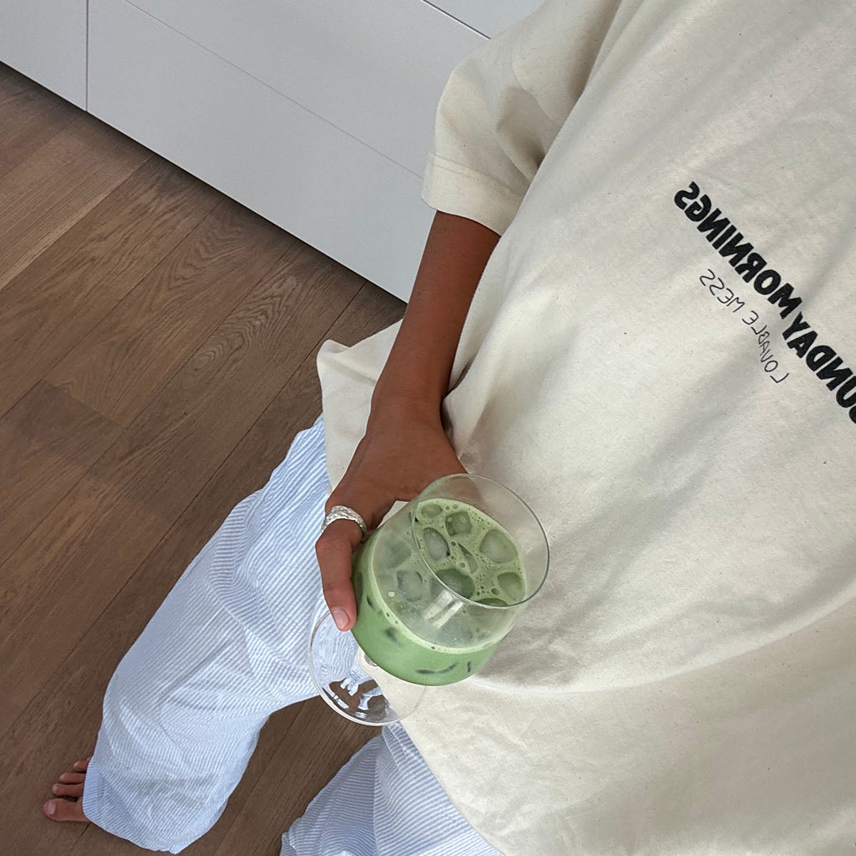 Sunday Mornings Natural T-shirt