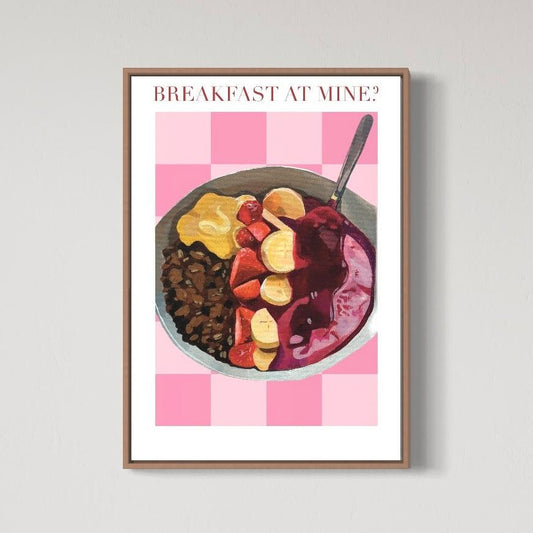 Breakfast at mine (Poster)