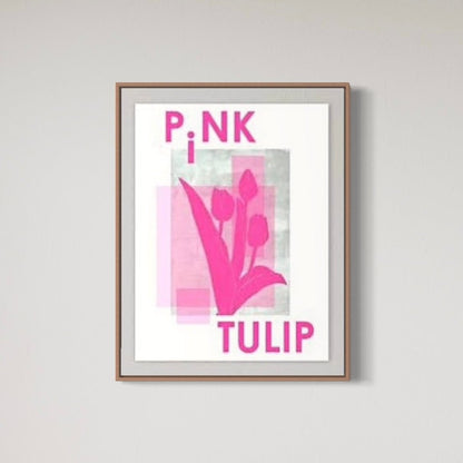 PiNK TULIP - Poster