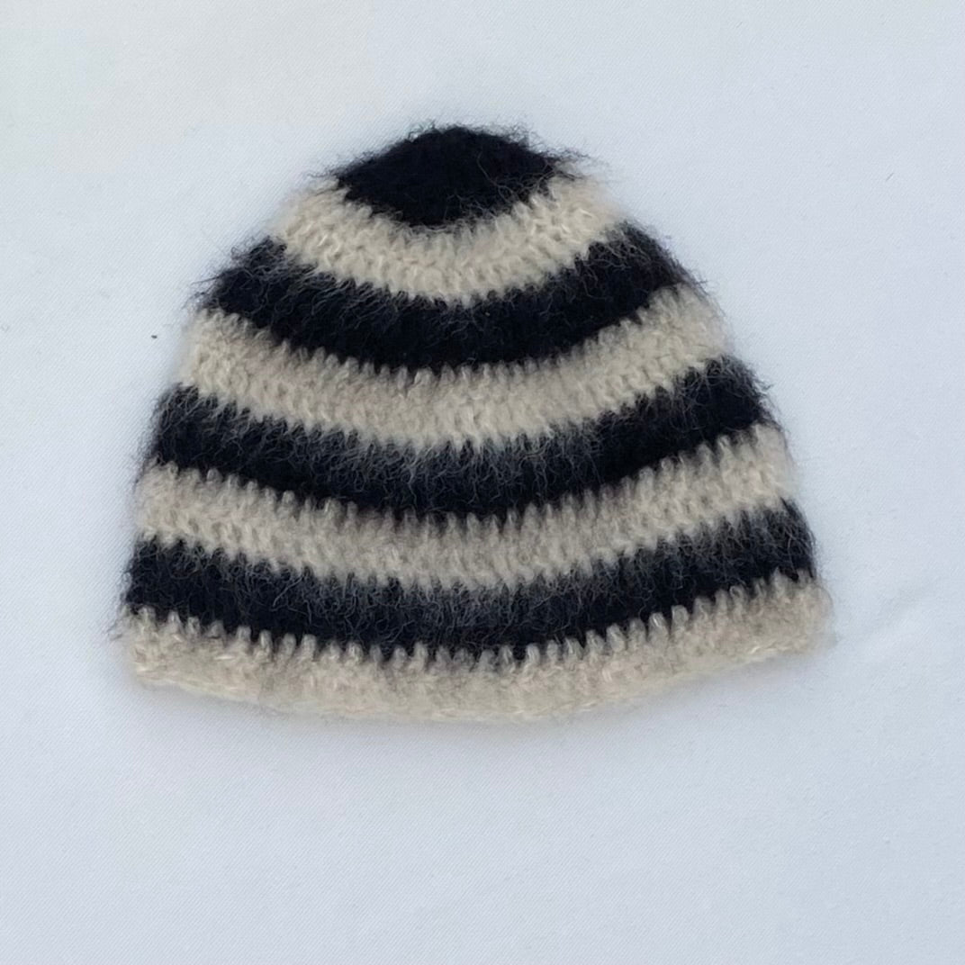 Beanie - Black/White