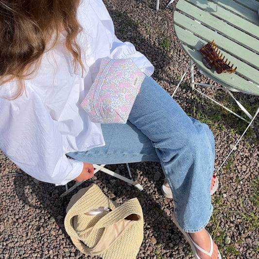 Upcycled Makeup bag - Loano