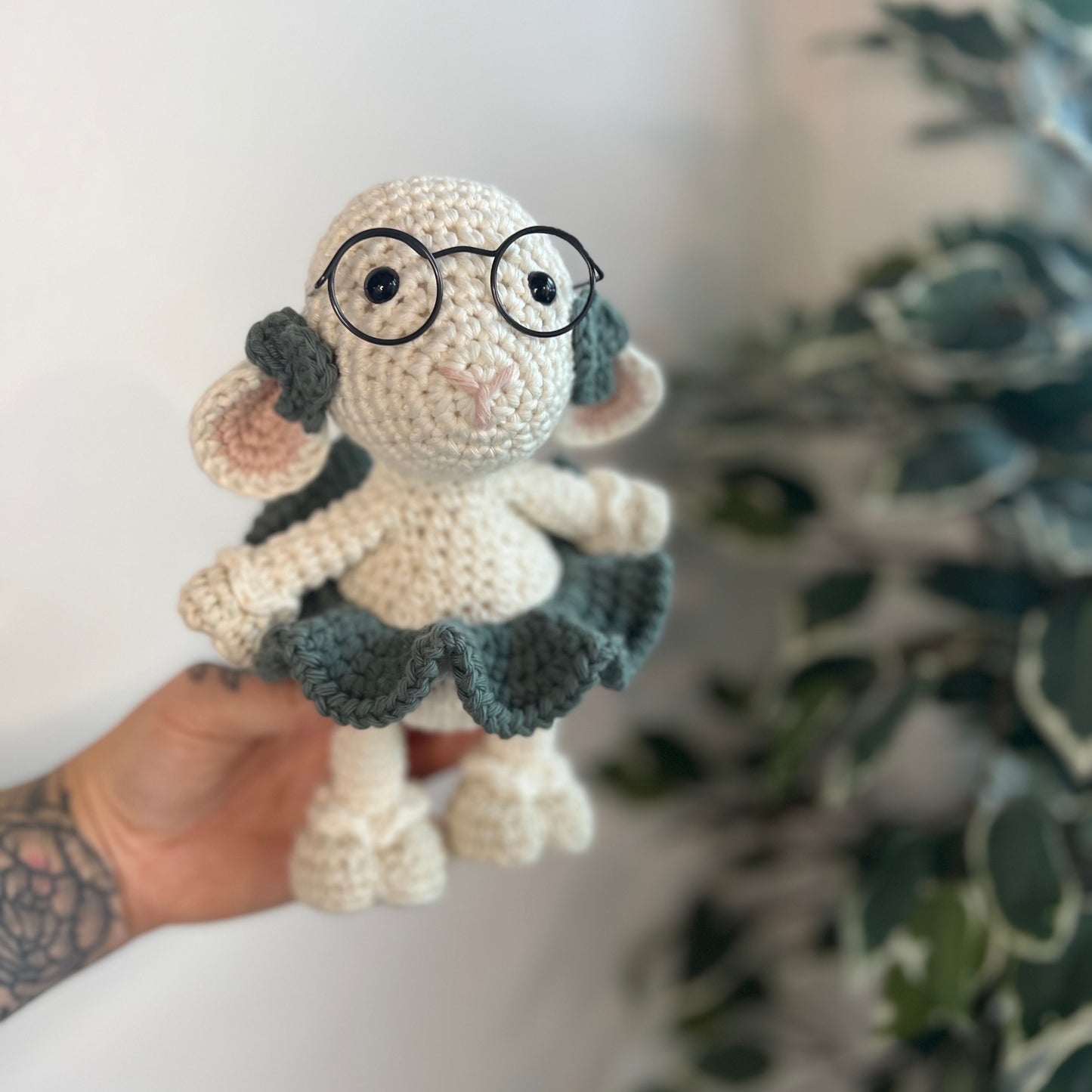 Crocheted Friend - Lamb