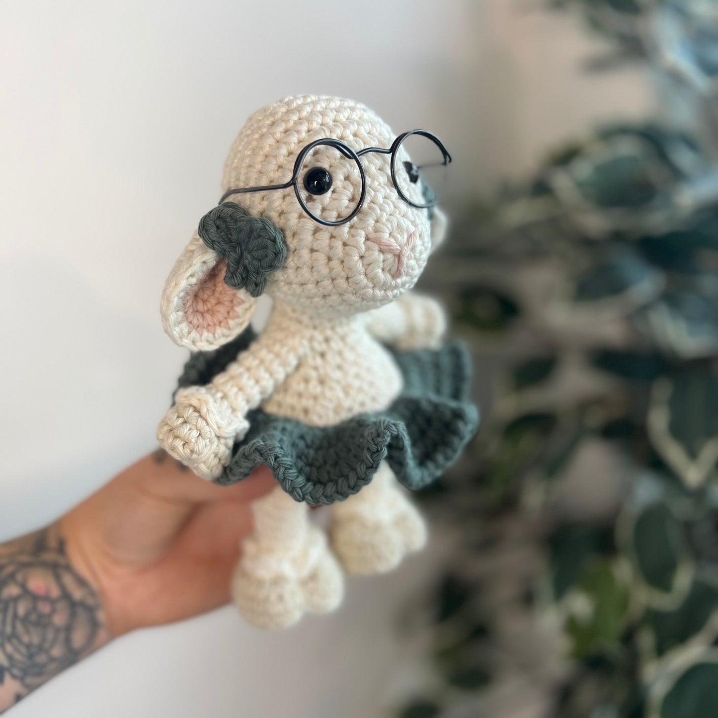 Crocheted Friend - Lamb