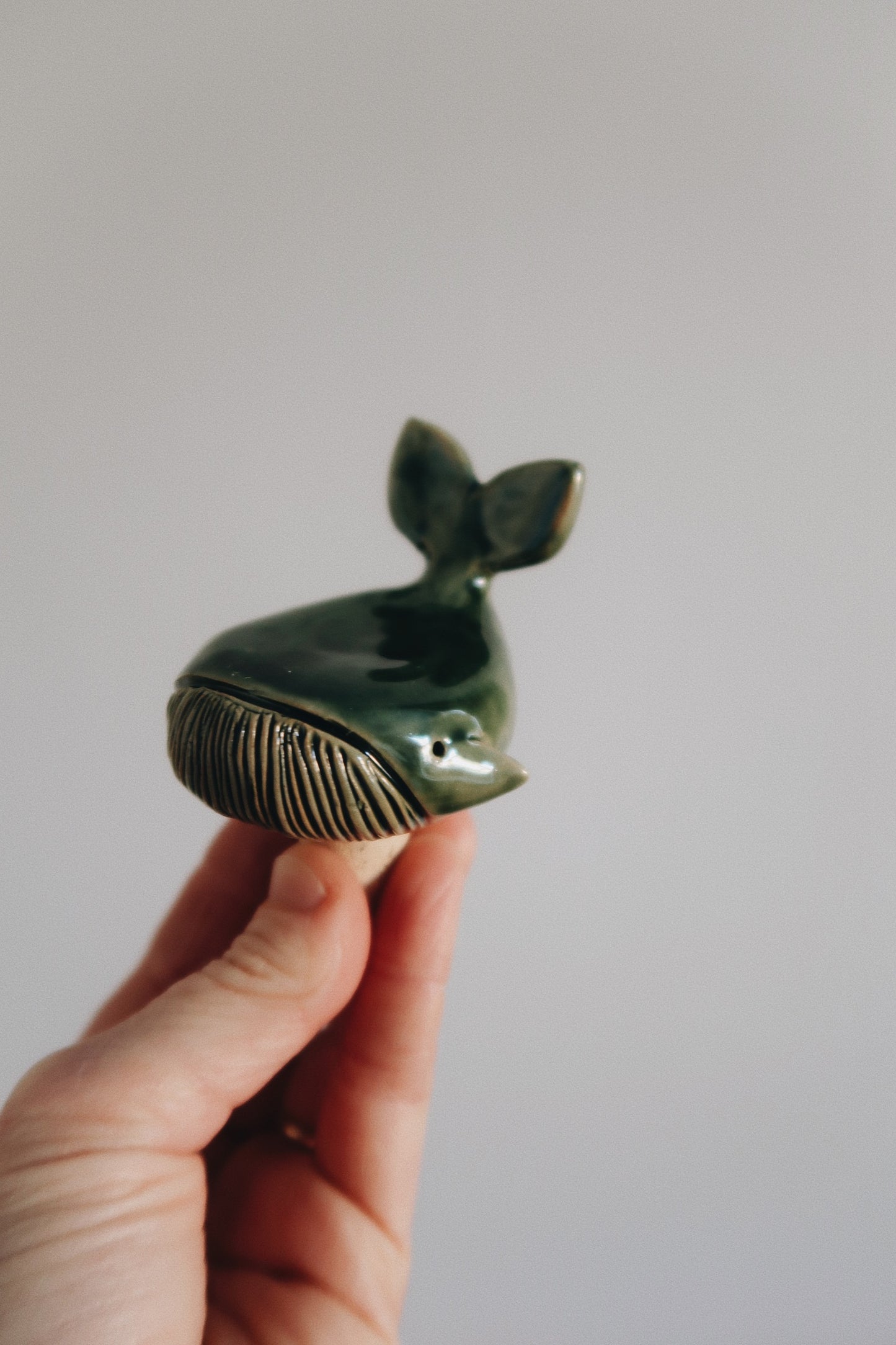 Cork Whale - Green