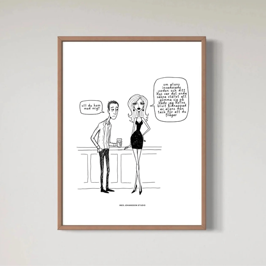 NO THANK YOU - PRINT