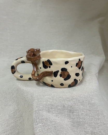 Leopard Rosett Mugg