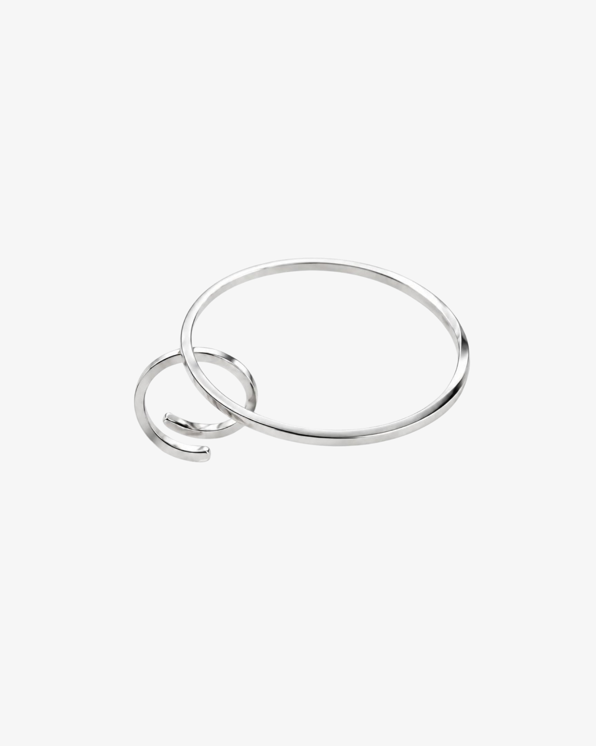 Mae ring - handmade silver statement ring