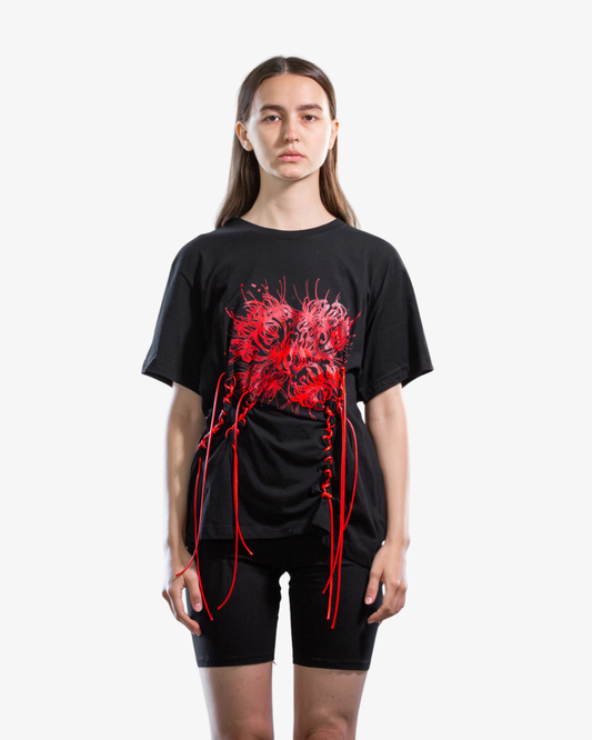Manipulated black Kusari Tshirt
