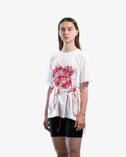 Manipulated hvid Kusari T-shirt