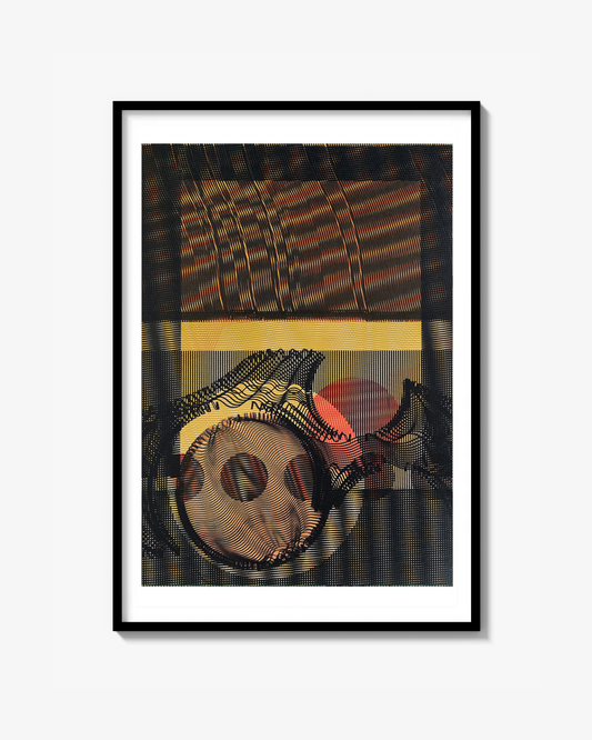 OKOK Abstract A3 002. Original on paper.