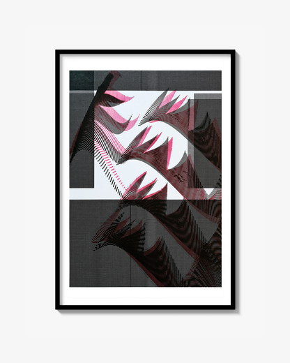 OKOK Abstract A3 003. Original på papir.