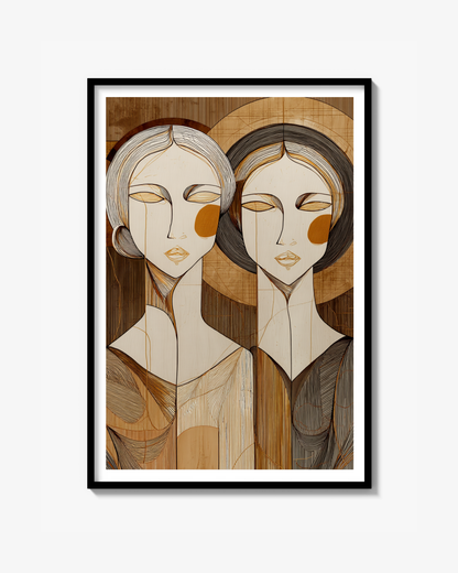 Aligned I, Giclée print, fine art-papir, begrænset udgave (50)