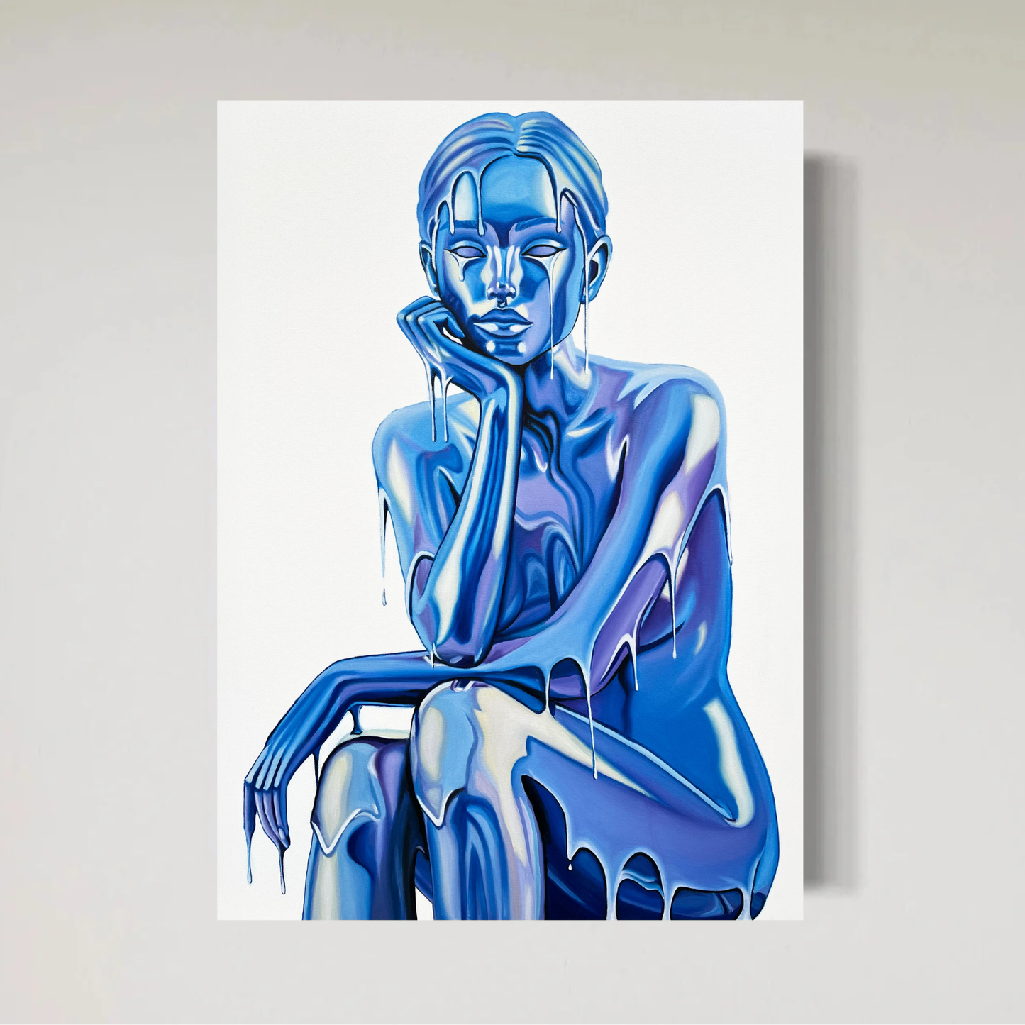 Cobalt Serenity - Original Painting