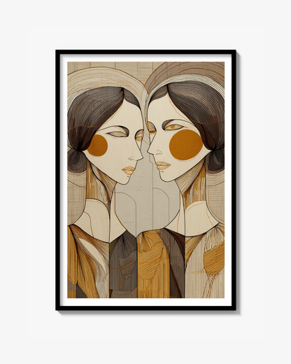 Aligned II, Giclée Print, fine art-papir, begrænset oplag (50)