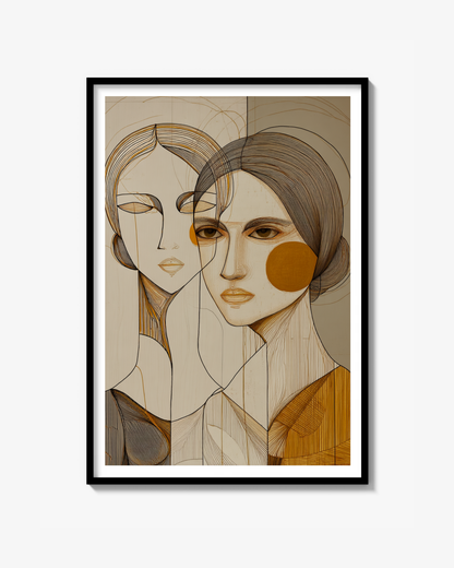 Aligned III, Giclée print, fine art-papir, begrænset udgave (50)