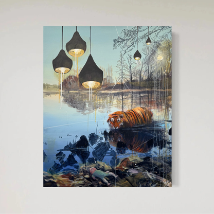 Tiger och docka Original