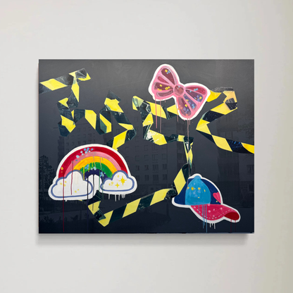 Stickers - 2 Original painting