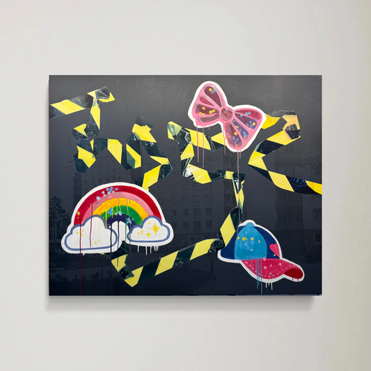 Stickers - 2 Original painting