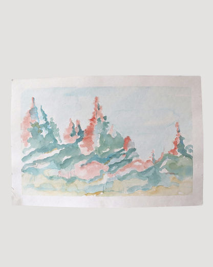 Waves on a land Original