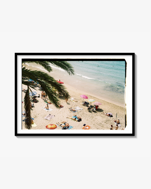 BIRD VIEW, Benidorm Spain 2022 - print