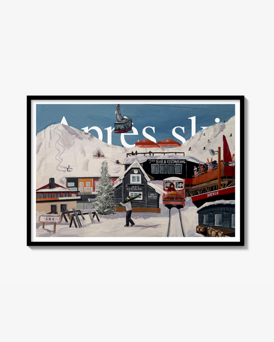 Après ski - Poster