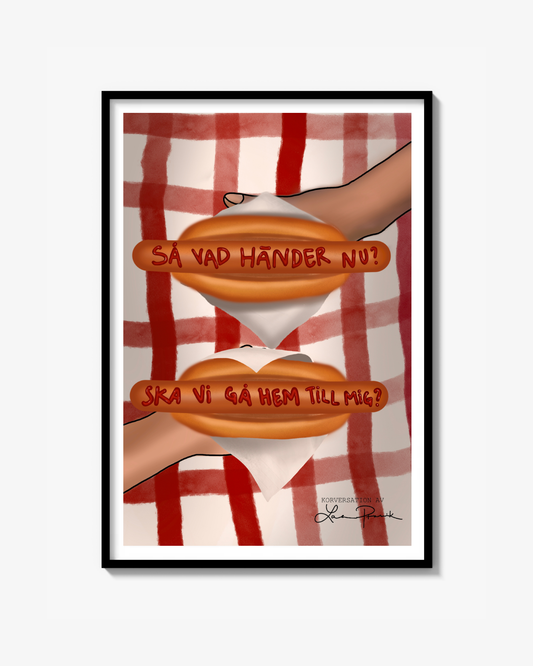 Korversation "Så vad händer nu?" Poster