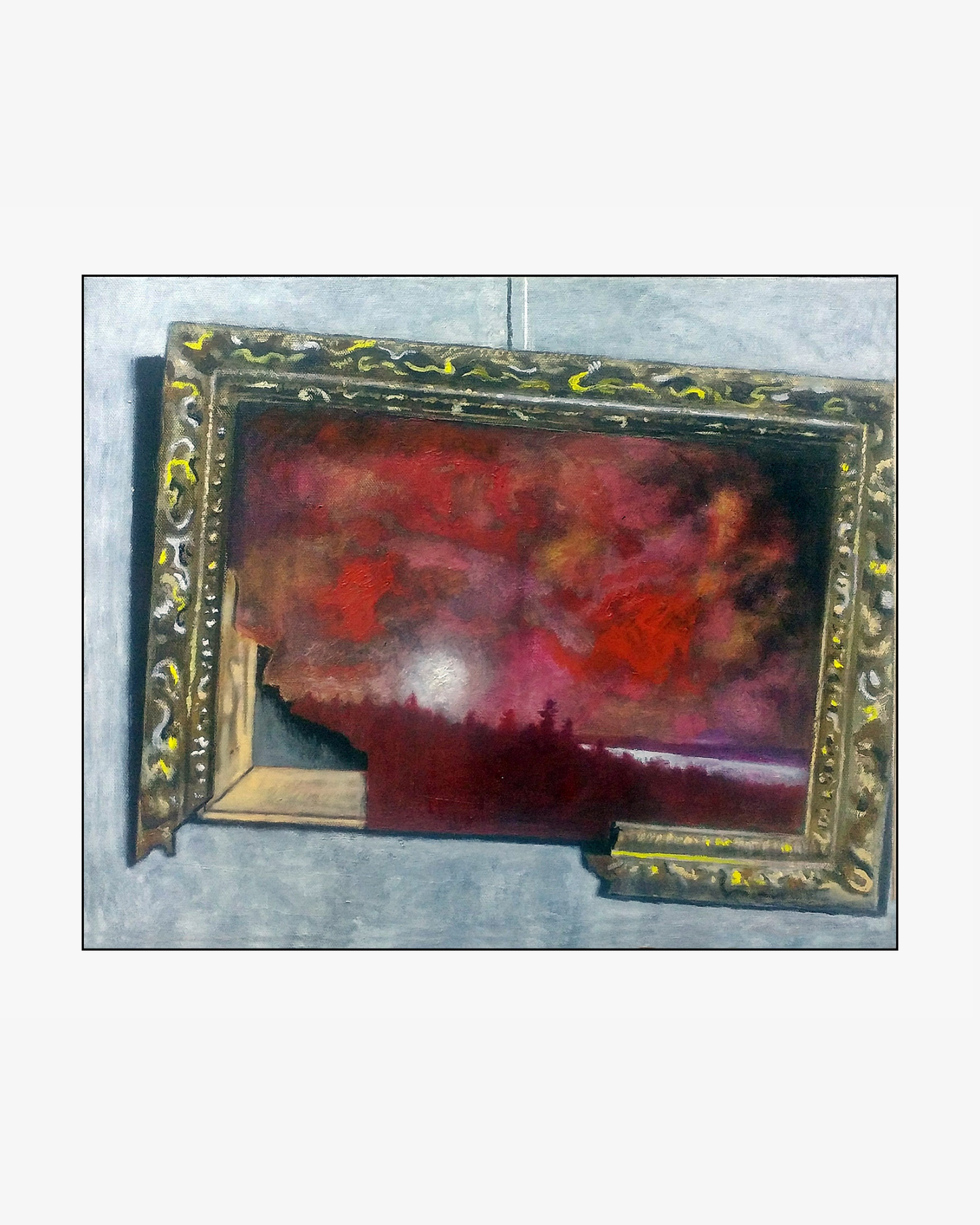 Broken Painting, original painting