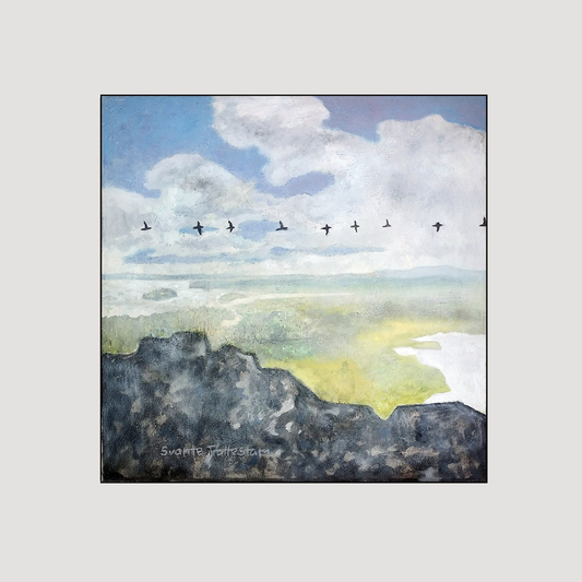 Flying South, Original painting