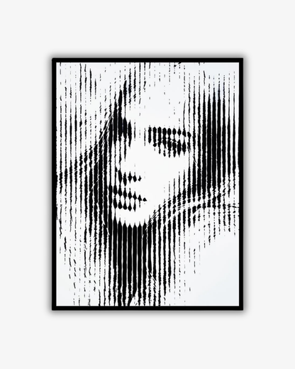 Monochrome Faces Nr.12 - Original