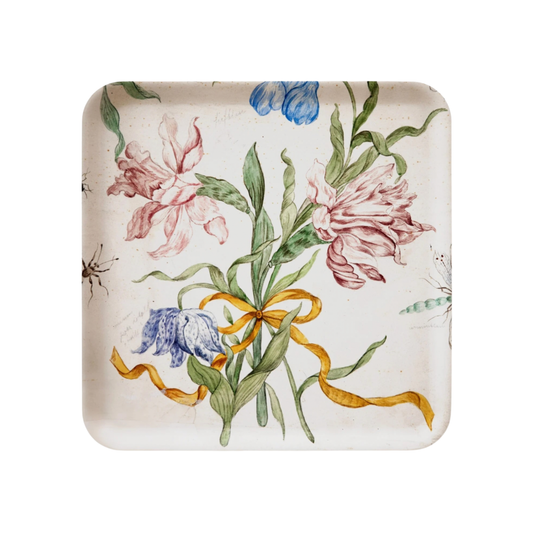 Amalia Bouquet square tray 32 cm