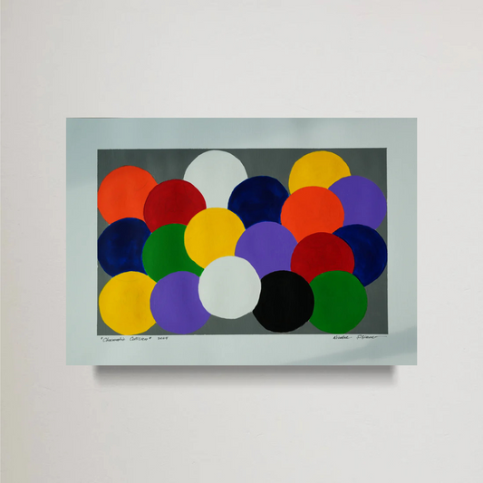 "Chromatic Collision I" original