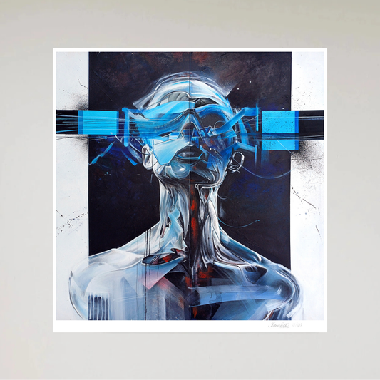 "Flesh and Code 02" – Limited Edition - Fine Art Print