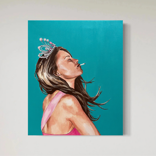 Beauty queen - original painting