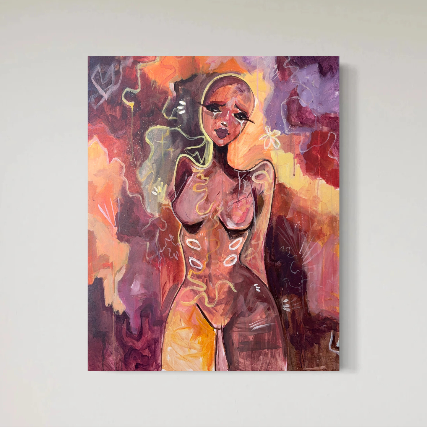 Ledsen tjej- original