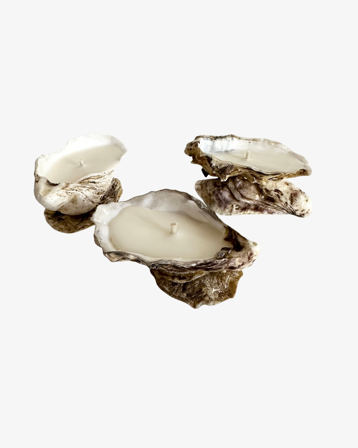 Østersskal Lys / Pearl Tide Sæt med 3