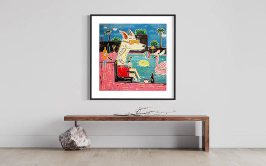 Pandemic Vacay Fine Art Print - Signed and numbered
