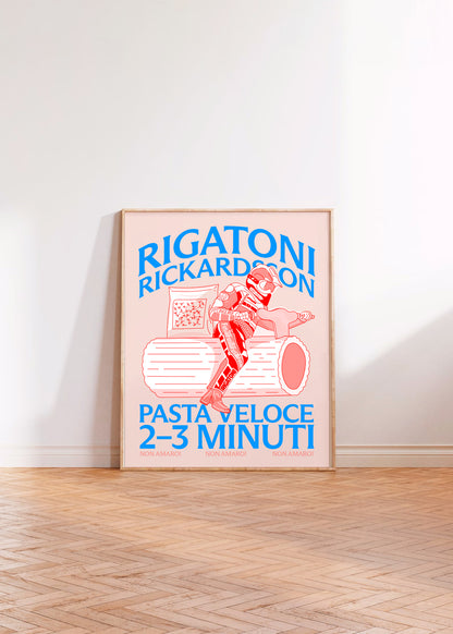 Rigatoni Rickardsson - Poster