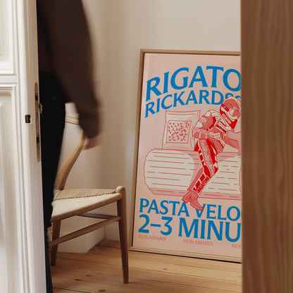 Rigatoni Rickardsson - Poster